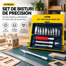 PrecisionCut 13™ - Set de Bisturí de Precisión.