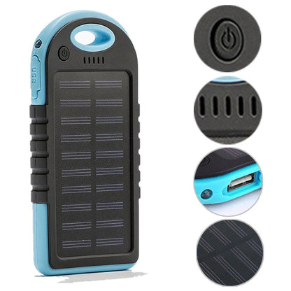 Cargador Portatil Solar De Bateria 20,000 Mah