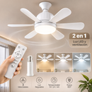 Ventilador de Techo LED 2 en 1 | Control Remoto