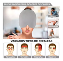 Gorro de gel frio o caliente para dolor de cabeza 360°