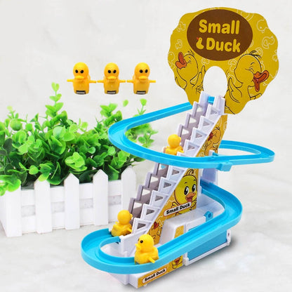 Patitos Pista de Carreras Escaleras Deslizante - SmallDuck