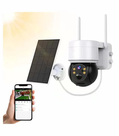 Cámara de Seguridad Solar Inalámbrica - WIFI