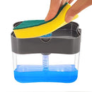 Dispensador Automático de jabón con esponja