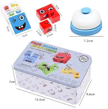 Juego de Mesa Cubos con Expresiones + TIMBRE