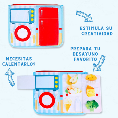 Libro Sensorial Montessori 3D