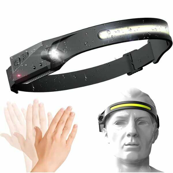 LINTERNA FRONTAL SMART CON SENSOR INTELIGENTE