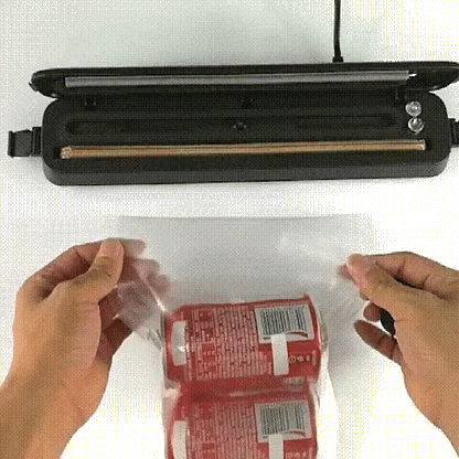 Máquina Selladora al Vacío de alimentos + 10 Bolsas Industriales