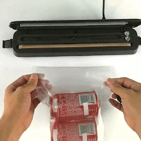 Máquina Selladora al Vacío de alimentos + 10 Bolsas Industriales