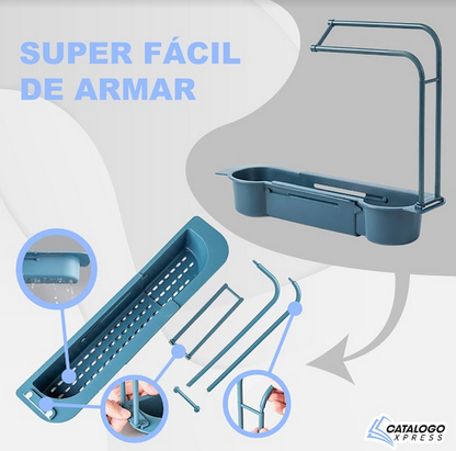 Soporte Rack Organizador Especial para Fregadero Lavaplatos